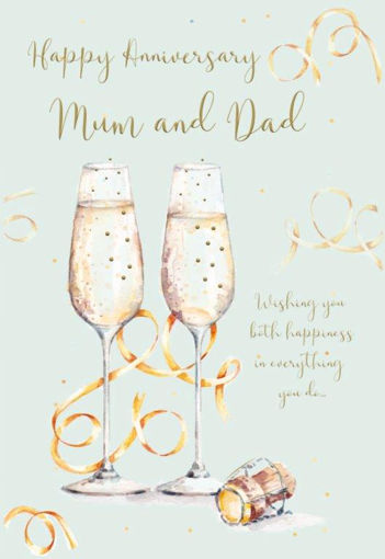 Picture of MUM AND DAD ANNIVERSARY CARD